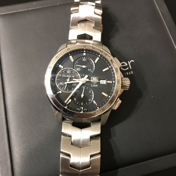 TAG Heuer Link Calibre 16 Automatic Chronograph - Picture 1 of 7